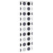 Doucherolgordijn met cassette 60x240 cm stofbreedte 56 cm