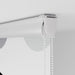 Doucherolgordijn met cassette 60x240 cm stofbreedte 56 cm