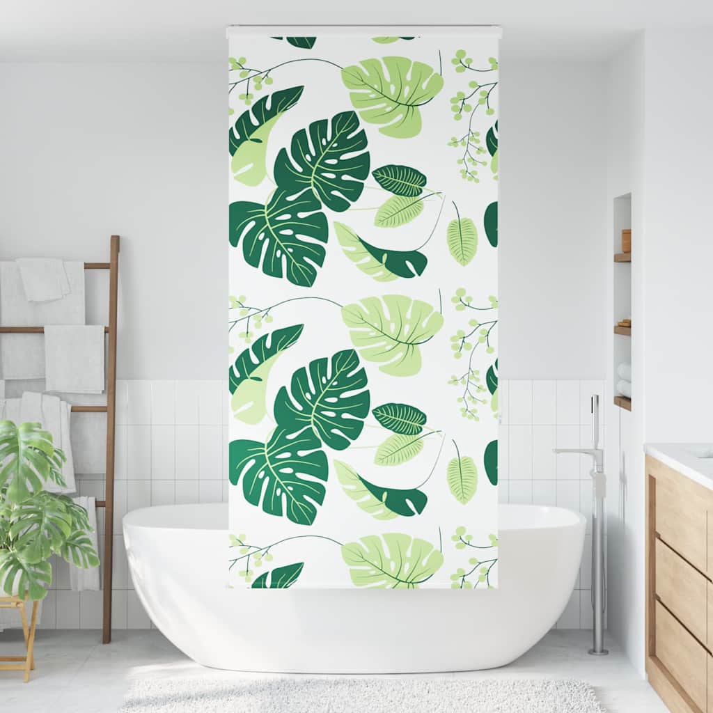 Doucherolgordijn met cassette 90x240 cm stofbreedte 86 cm