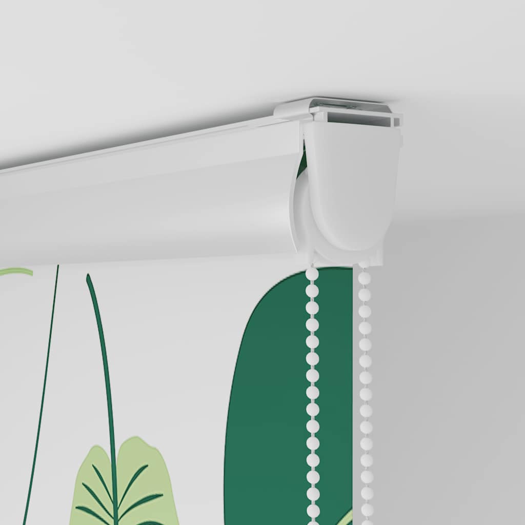 Doucherolgordijn met cassette 100x240 cm stofbreedte 96 cm