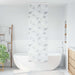 Doucherolgordijn met cassette 80x240 cm stofbreedte 76 cm