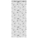 Doucherolgordijn met cassette 90x240 cm stofbreedte 86 cm