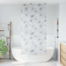 Doucherolgordijn met cassette 100x240 cm stofbreedte 96 cm