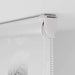 Doucherolgordijn met cassette 100x240 cm stofbreedte 96 cm