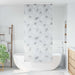 Doucherolgordijn met cassette 110x240 cm stofbreedte 106 cm