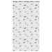 Doucherolgordijn met cassette 140x240 cm stofbreedte 136 cm