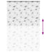 Doucherolgordijn met cassette 160x240 cm stofbreedte 156 cm
