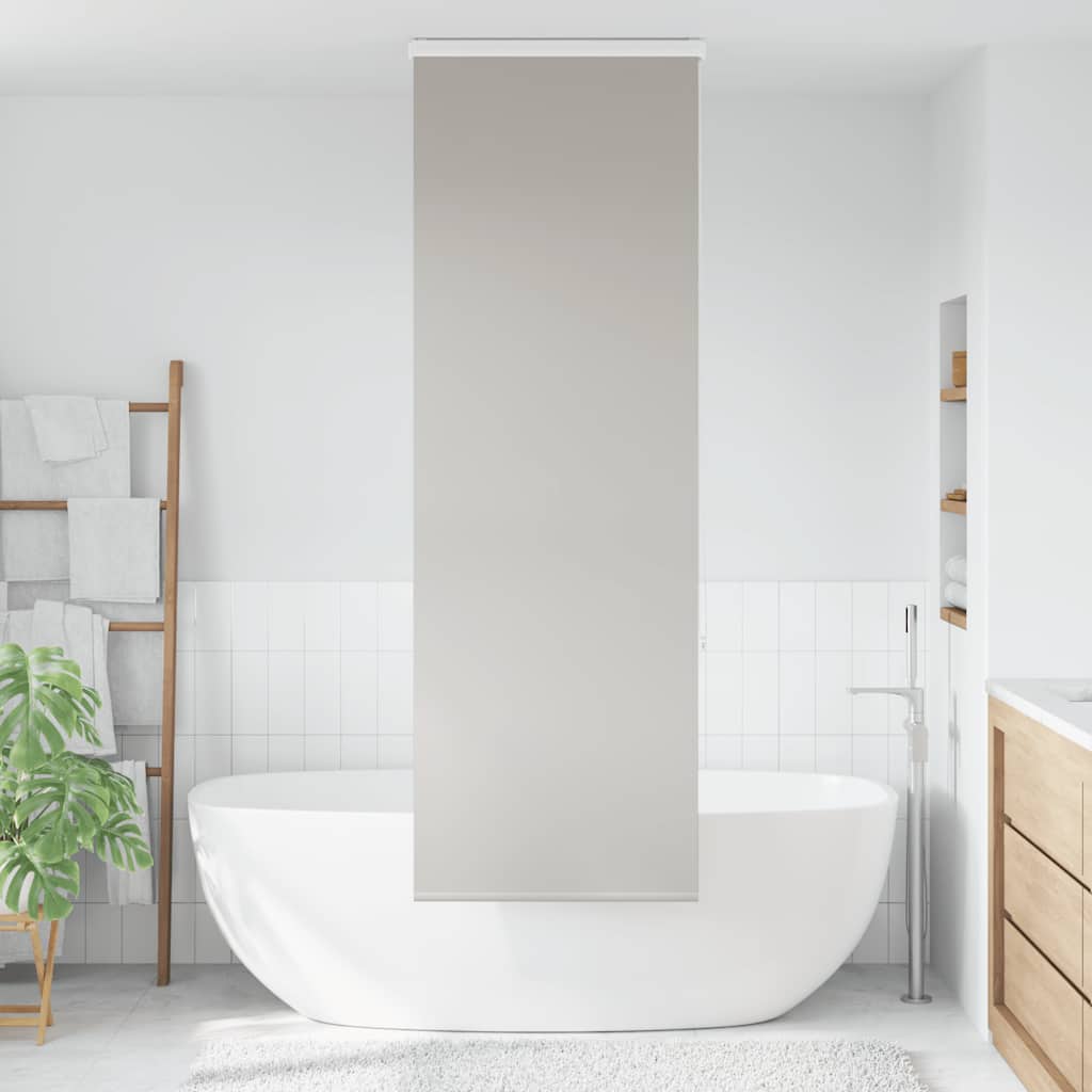 Doucherolgordijn met cassette 80x240 cm stofbreedte 76 cm