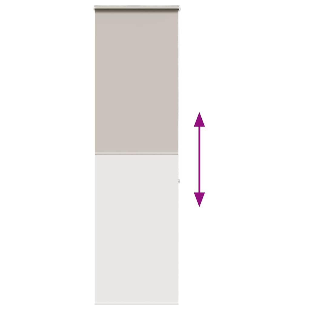 Doucherolgordijn met cassette 80x240 cm stofbreedte 76 cm