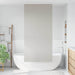 Doucherolgordijn met cassette 90x240 cm stofbreedte 86 cm
