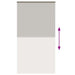 Doucherolgordijn met cassette 120x240 cm stofbreedte 116 cm
