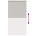 Doucherolgordijn met cassette 130x240 cm stofbreedte 126 cm