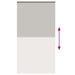 Doucherolgordijn met cassette 140x240 cm stofbreedte 136 cm