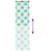 Doucherolgordijn met cassette 80x240 cm stofbreedte 76 cm