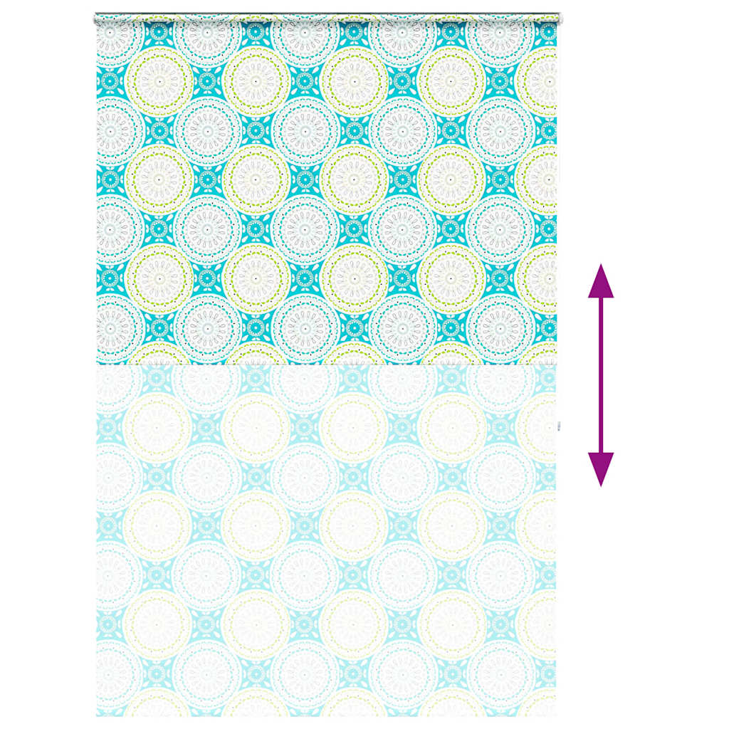 Doucherolgordijn met cassette 160x240 cm stofbreedte 156 cm