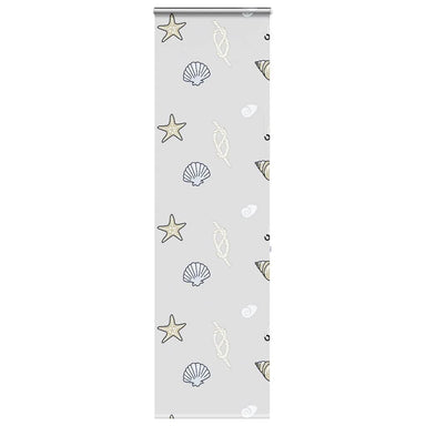Doucherolgordijn met cassette 70x240 cm stofbreedte 66 cm