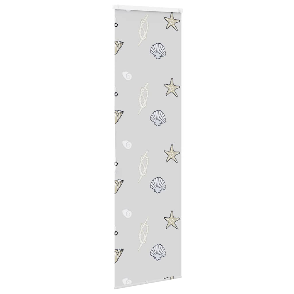 Doucherolgordijn met cassette 80x240 cm stofbreedte 76 cm