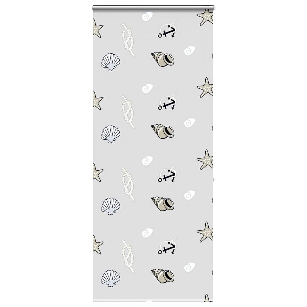 Doucherolgordijn met cassette 90x240 cm stofbreedte 86 cm