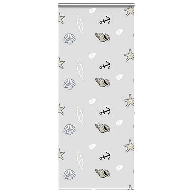 Doucherolgordijn met cassette 90x240 cm stofbreedte 86 cm