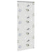 Doucherolgordijn met cassette 90x240 cm stofbreedte 86 cm