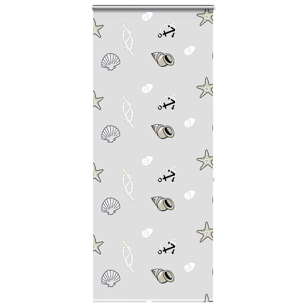 Doucherolgordijn met cassette 100x240 cm stofbreedte 96 cm
