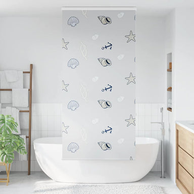 Doucherolgordijn met cassette 100x240 cm stofbreedte 96 cm