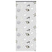 Doucherolgordijn met cassette 110x240 cm stofbreedte 106 cm