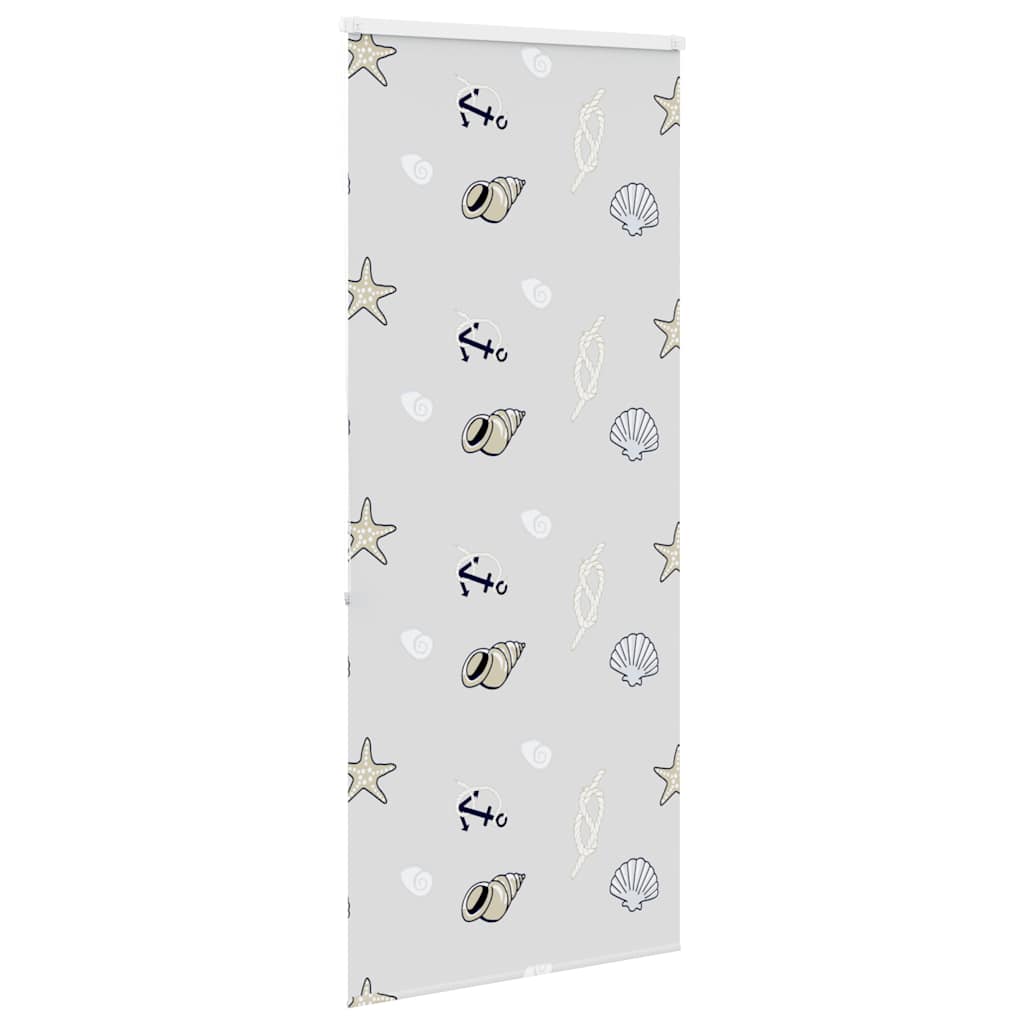 Doucherolgordijn met cassette 110x240 cm stofbreedte 106 cm