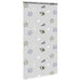 Doucherolgordijn met cassette 130x240 cm stofbreedte 126 cm