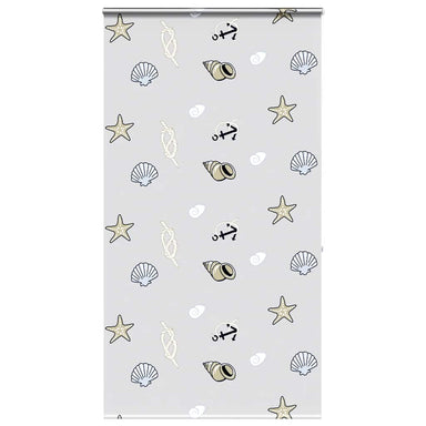 Doucherolgordijn met cassette 140x240 cm stofbreedte 136 cm