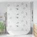 Doucherolgordijn met cassette 150x240 cm stofbreedte 146 cm