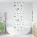 Doucherolgordijn met cassette 60x240 cm stofbreedte 56 cm