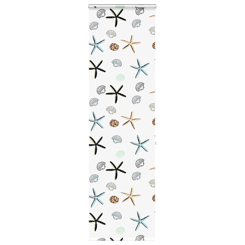 Doucherolgordijn met cassette 80x240 cm stofbreedte 76 cm