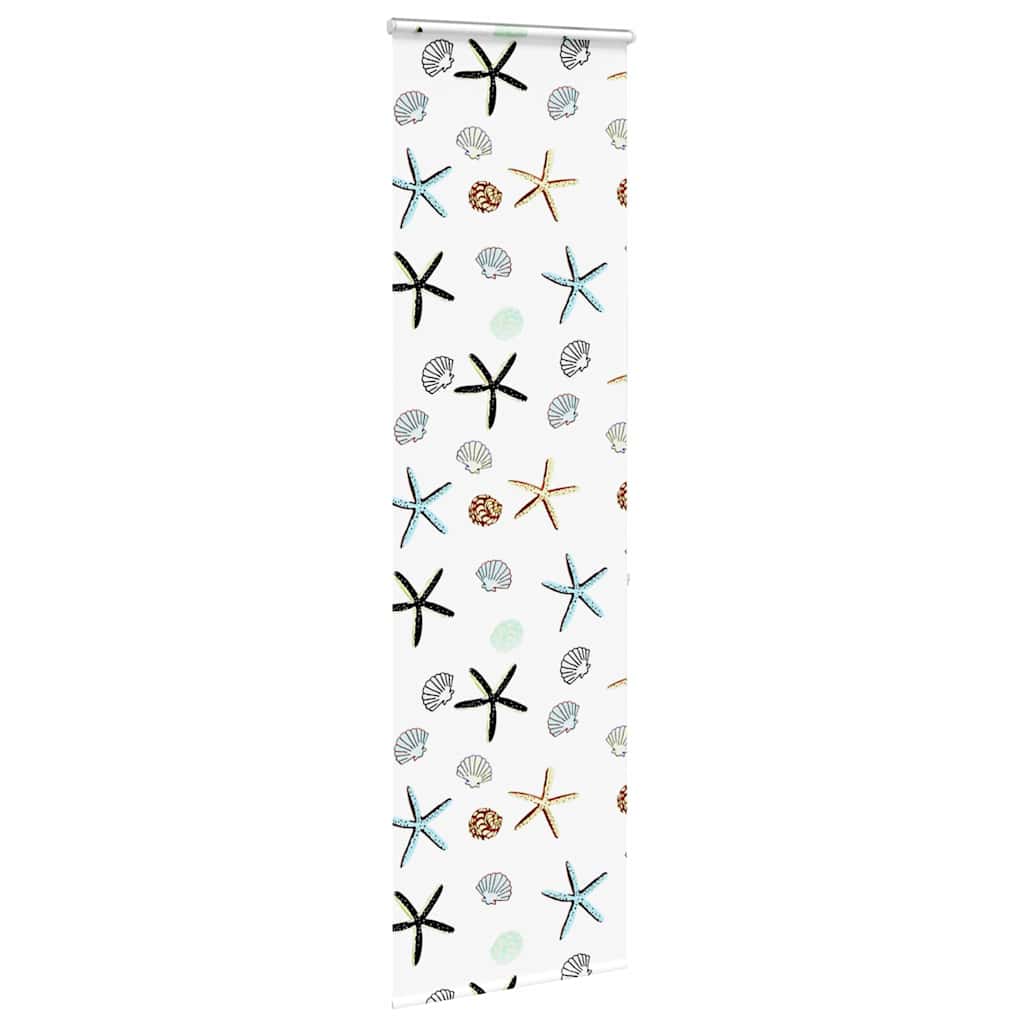 Doucherolgordijn met cassette 80x240 cm stofbreedte 76 cm