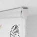 Doucherolgordijn met cassette 80x240 cm stofbreedte 76 cm