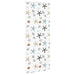 Doucherolgordijn met cassette 90x240 cm stofbreedte 86 cm