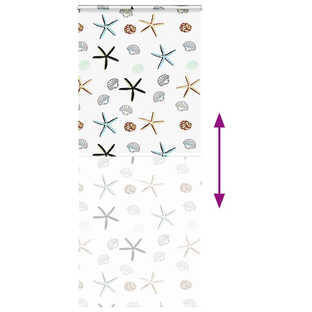 Doucherolgordijn met cassette 90x240 cm stofbreedte 86 cm