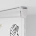 Doucherolgordijn met cassette 110x240 cm stofbreedte 106 cm