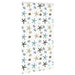 Doucherolgordijn met cassette 130x240 cm stofbreedte 126 cm