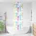 Doucherolgordijn met cassette 60x240 cm stofbreedte 56 cm