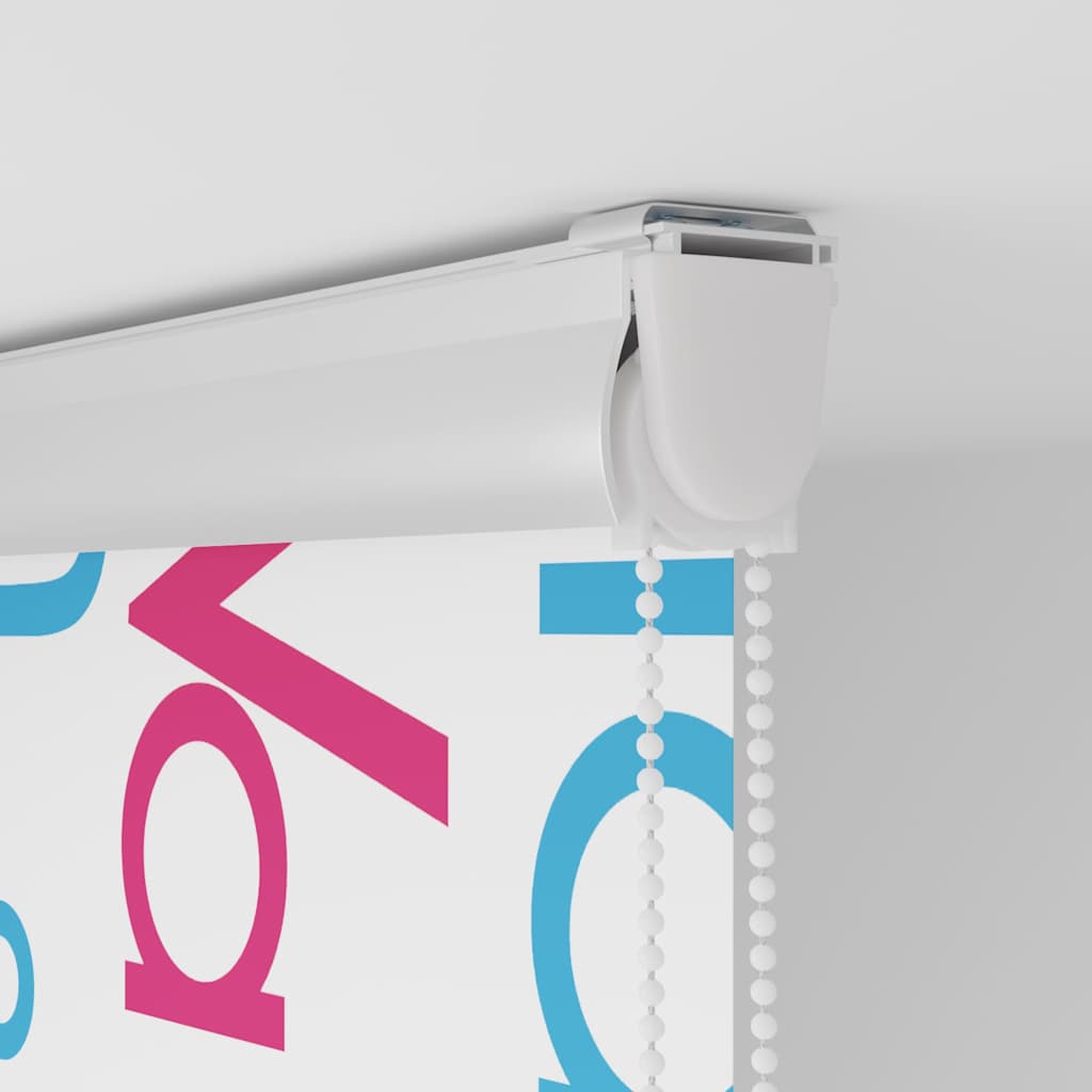 Doucherolgordijn met cassette 60x240 cm stofbreedte 56 cm