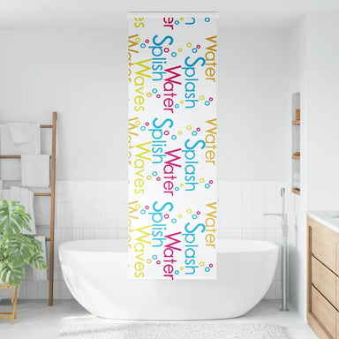 Doucherolgordijn met cassette 70x240 cm stofbreedte 66 cm