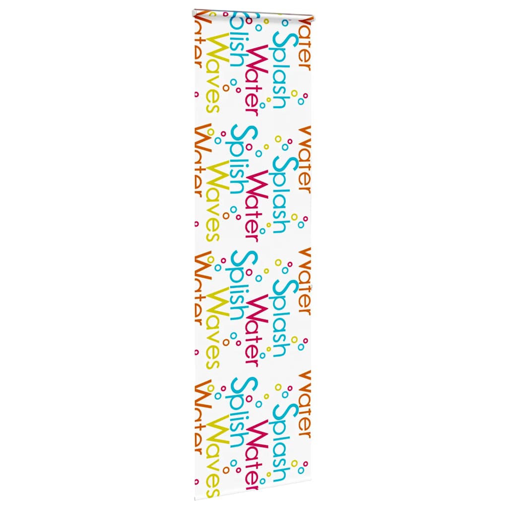 Doucherolgordijn met cassette 70x240 cm stofbreedte 66 cm