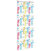 Doucherolgordijn met cassette 90x240 cm stofbreedte 86 cm