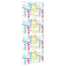 Doucherolgordijn met cassette 90x240 cm stofbreedte 86 cm