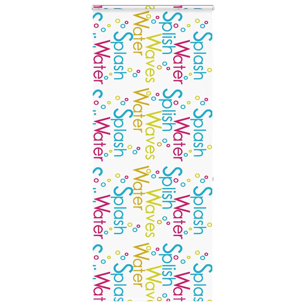 Doucherolgordijn met cassette 100x240 cm stofbreedte 96 cm