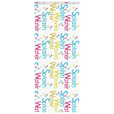 Doucherolgordijn met cassette 110x240 cm stofbreedte 106 cm