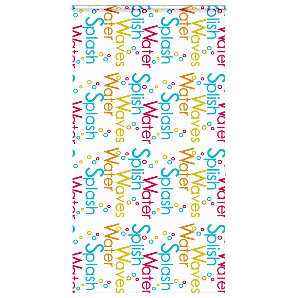 Doucherolgordijn met cassette 130x240 cm stofbreedte 126 cm