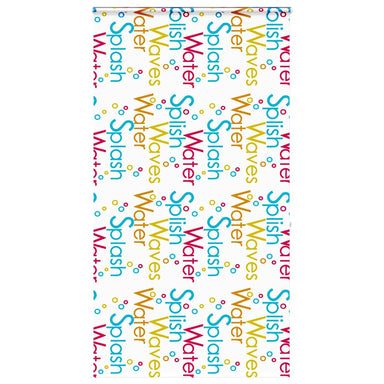 Doucherolgordijn met cassette 130x240 cm stofbreedte 126 cm