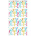Doucherolgordijn met cassette 140x240 cm stofbreedte 136 cm